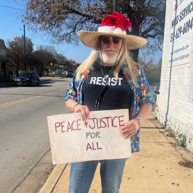 Weekly Bastrop protest