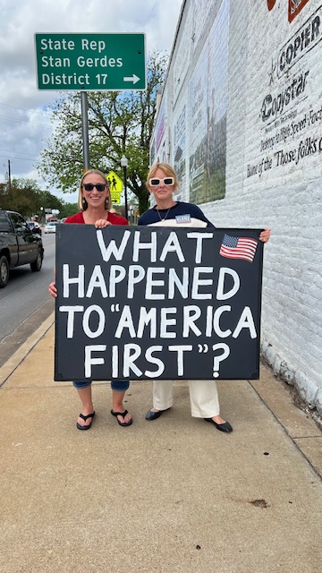 Weekly protest